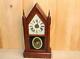 Antique Seth Thomas 8 Day Time, Strike And Alarm Steeple Clock Circa 1882