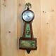 Antique Seth Thomas 8 Day Time And Strike Banjo Clock 1920's