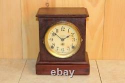 Antique Seth Thomas 8 Day Time and Strike Book Shelf Clock In Running Condition
