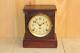 Antique Seth Thomas 8 Day Time And Strike Book Shelf Clock In Running Condition