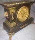 Antique Seth Thomas 8 Day Time And Strike Adamantine Mantel Clock