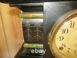 Antique Seth Thomas Adamantine 295 Mantle Clock for Parts/Restoration