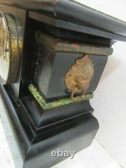 Antique Seth Thomas Adamantine 295 Mantle Clock for Parts/Restoration
