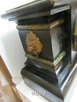 Antique Seth Thomas Adamantine 295 Mantle Clock for Parts/Restoration