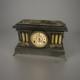 Antique Seth Thomas Adamantine 5 Pillar Mantle Clock Lions Head Handles As Is