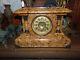 Antique Seth Thomas Adamantine 8 Day Time & Strike Mantel Clock- Runs Fine