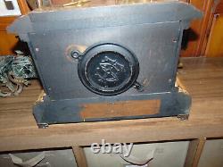 Antique Seth Thomas Adamantine 8 Day Time & Strike Mantel Clock- Runs Fine