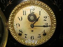 Antique Seth Thomas Adamantine Clock With Alarm 8-Day, Time/Strike Rare