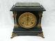 Antique-seth Thomas-adamantine Corinthian Mantle Clock-pendulum/chimes-gwo