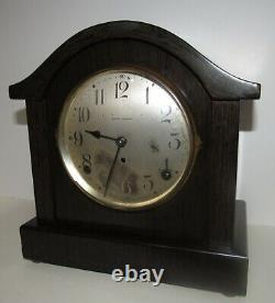 Antique Seth Thomas Adamantine Dwarf Clock 8-Day, Time/Strike, Key-wind