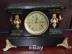 Antique Seth Thomas Adamantine Mantel Clock