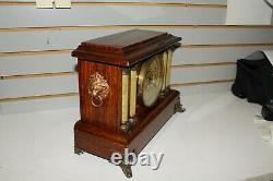 Antique Seth Thomas Adamantine Mantel Clock 1880s Orig Parts