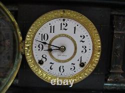 Antique Seth Thomas Adamantine Mantel Clock 8-Day, Time/Strike