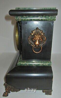 Antique Seth Thomas Adamantine Mantel Clock 8-Day, Time/Strike