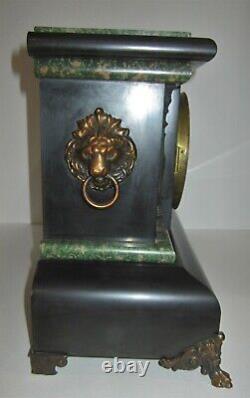 Antique Seth Thomas Adamantine Mantel Clock 8-Day, Time/Strike