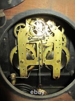 Antique Seth Thomas Adamantine Mantel Clock 8-Day, Time/Strike