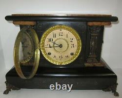 Antique Seth Thomas Adamantine Mantel Clock 8-Day, Time/Strike, Key-wind