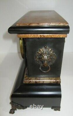 Antique Seth Thomas Adamantine Mantel Clock 8-Day, Time/Strike, Key-wind (S#1)