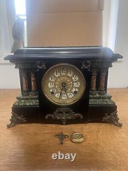 Antique Seth Thomas Adamantine Mantle Clock