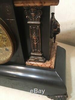 Antique Seth Thomas Adamantine Mantle Clock