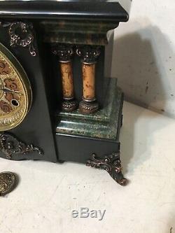 Antique Seth Thomas Adamantine Mantle Clock