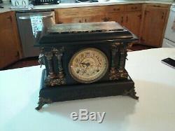 Antique Seth Thomas Adamantine Mantle Clock