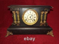 Antique Seth Thomas Adamantine Mantle Clock 1800s Not Working please read