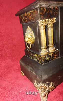 Antique Seth Thomas Adamantine Mantle Clock 1800s Not Working please read