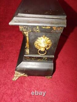 Antique Seth Thomas Adamantine Mantle Clock 1800s Not Working please read