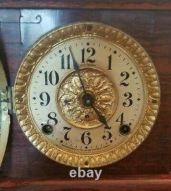 Antique Seth Thomas Adamantine Mantle Clock 1880's Early 1900's Made America