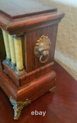 Antique Seth Thomas Adamantine Mantle Clock 1880's Early 1900's Made America