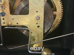 Antique Seth Thomas Adamantine Mantle Clock 890 8 Day 3 Column Lion Head Tested