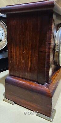 Antique Seth Thomas Adamantine Mantle Clock Bell Strike And Chime