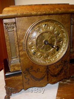 Antique-Seth Thomas-Adamantine Mantle Clock-Ca. 1900-To Restore-#M785