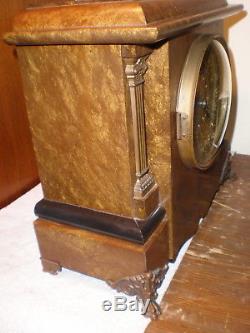 Antique-Seth Thomas-Adamantine Mantle Clock-Ca. 1900-To Restore-#M785