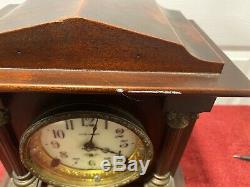 Antique Seth Thomas Adamantine Mantle Clock Circa Early 1900's