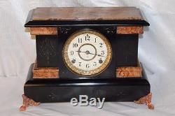Antique Seth Thomas Adamantine Mantle Clock Made in 1895