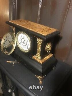 Antique Seth Thomas Adamantine Mantle Clock Made in 1901