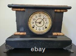 Antique Seth Thomas Adamantine Mantle Clock Made in 1901 Parts