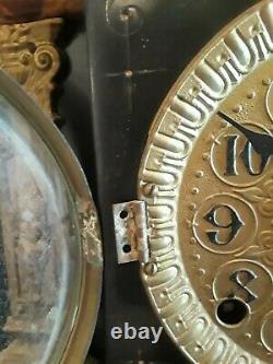 Antique Seth Thomas Adamantine Mantle Clock Pat. 1880