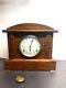 Antique Seth Thomas Adamantine Mantle Clock Rosewood Design, Working Clock Withch