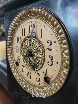 Antique Seth Thomas Adamantine Mantle Clock Shasta 1900s 89AD Movement RARE