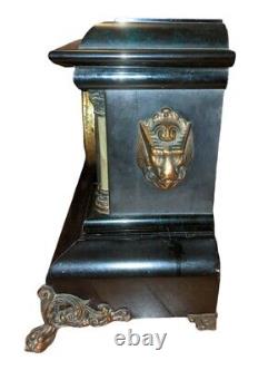 Antique Seth Thomas Adamantine Mantle Clock With Key 1880s