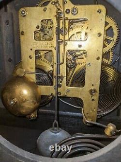 Antique Seth Thomas Adamantine Mantle Clock With Key 1880s