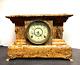 Antique Seth Thomas Adamantine Mantle Clock With Key 1880s Working
