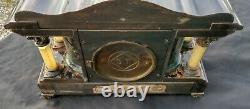 Antique Seth Thomas Adamantine Mantle Clock / Working Condition