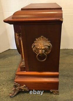 Antique Seth Thomas Adamantine Mantle Clock in Working Order