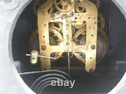 Antique Seth Thomas Adamantine Wind up Mantle Clock No. 102 1880's For Parts