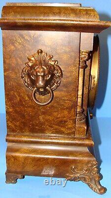 Antique Seth Thomas Adamantine Working Mantle Clock Circa 1906 Pat. 1880