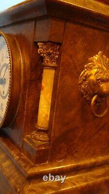 Antique Seth Thomas Adamantine Working Mantle Clock Circa 1906 Pat. 1880